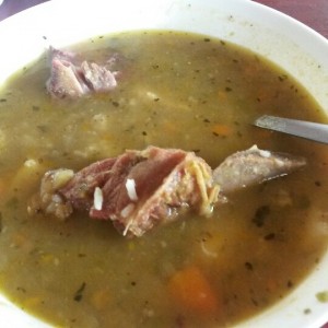 Sopa de costilla