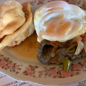 bistec de carne a caballo