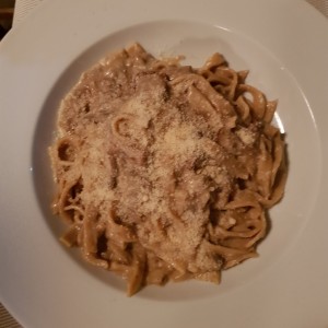 fettucine hongos porcini