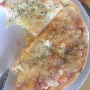 pizza de mozarella