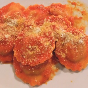 ravioli de calabaza