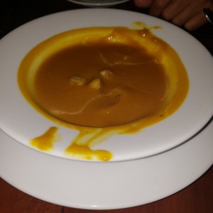 crema de zapallo