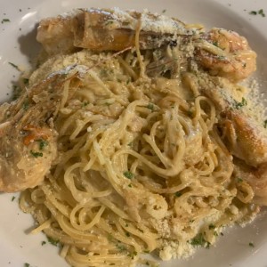 Spaguetti Langostino Alfredo