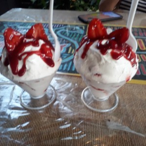 Fresas.con crema