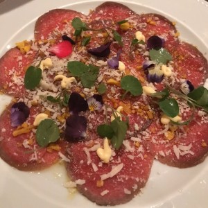 carpaccio de angus