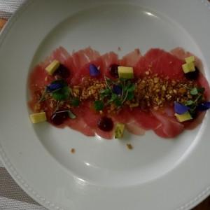 Carpaccio de atun