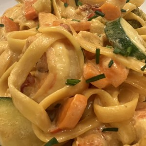 Fettuccine de langostinos 