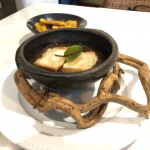 sopa de cebolla