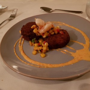 Croquetas de langostinos