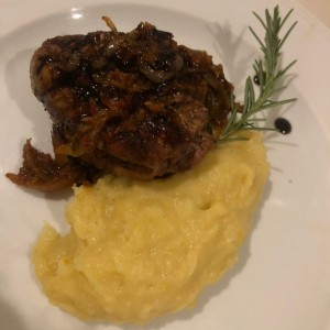 Filete en reduccion de vino