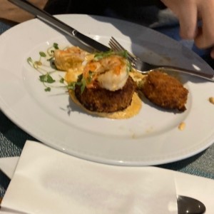 Croquetas de camarones