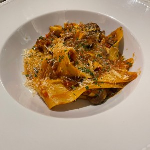 Parpadelle con short ribs