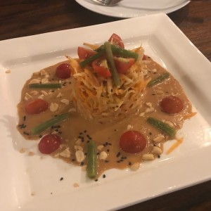 ensalada de papaya verde