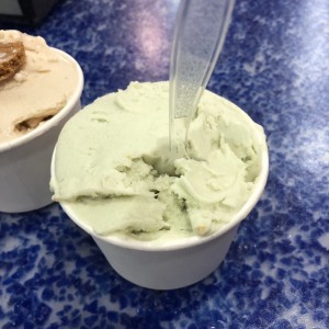 Helado de pistacho