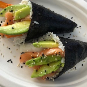 cono de sushi