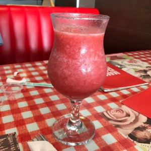 Licuado de fresa