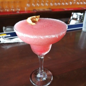 Margarita frozen de fresa