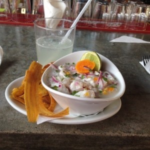 ceviche de merluza