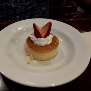 Flan de la casa