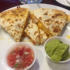 Quesadilla de camarones 