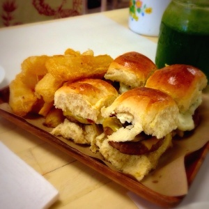 Sliders Tzatziki