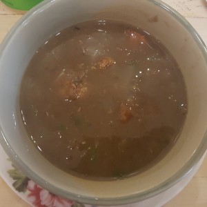 Sopa de lentejas