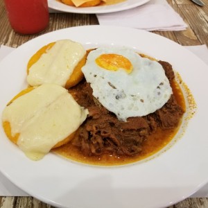 bistec a la caballo