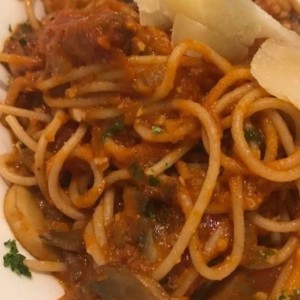 Spaghetti a l?Arrabiata