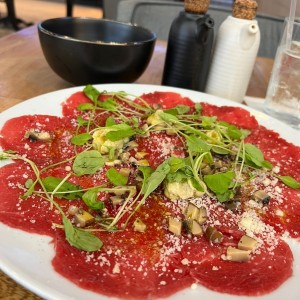 Carpaccio de lomito