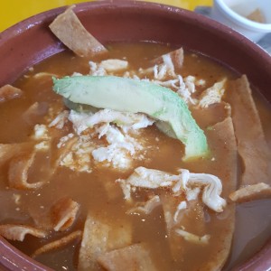 sopa azteca