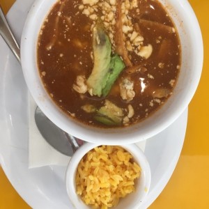 Sopa de tortilla