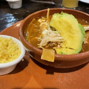 Sopa de tortilla