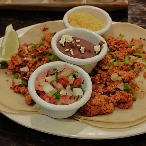 tacos de Chorizo