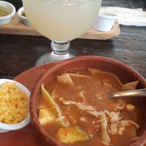 sopa de tortilla 