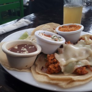 Tacos de chorizo