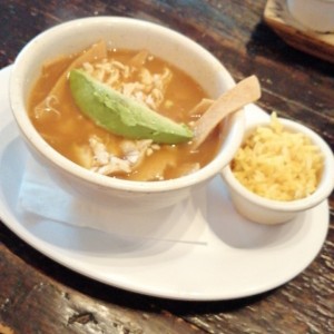 sopa de tortilla