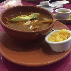 sopa azteca 