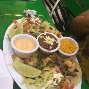 tacos de camarones