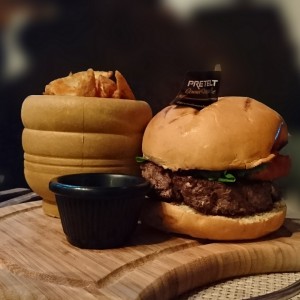 Pachos Burger Black Angus 10oz