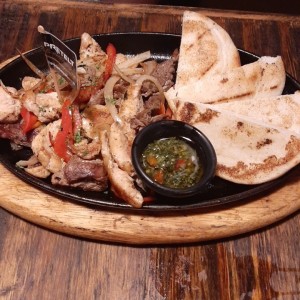 fajitas pretelt mixtas