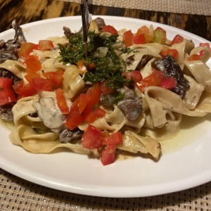 Steak Fetuccini