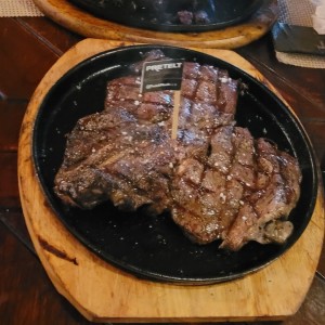 Tomahawk con hueso corto 