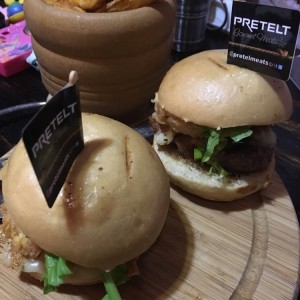 Ponchi Mini Burger Duo Black Angus