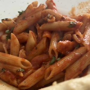 pene con salsa bolognesa