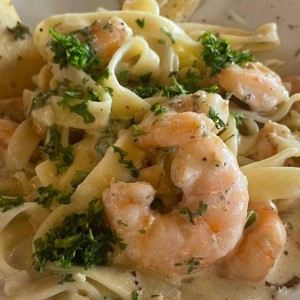 Pasta de camarones 