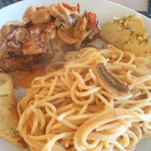 Steak con Pasta