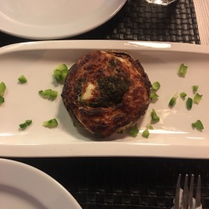 Portobello relleno