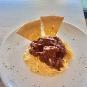 Pasta con Osobuco 