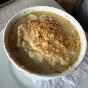 Sopa de cebolla 