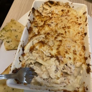 Lasagna de pollo